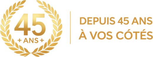 Depuis 45 ans à vos côtés
